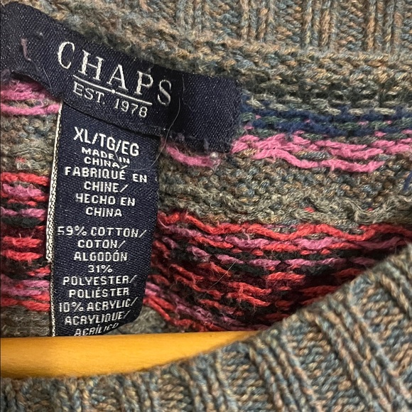Chaps Sweater - Picture 2 of 3